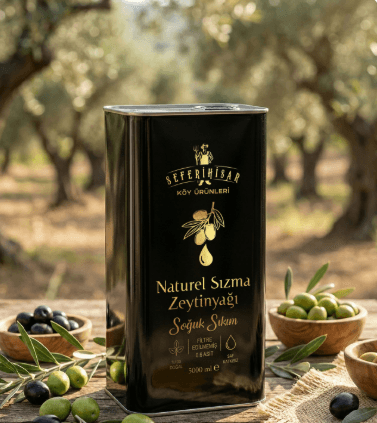 Sızma Zeytinyağı 5 Litre Teneke (TEST)